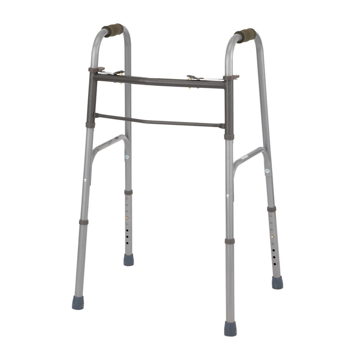 Medline Junior Two-Button Folding Walkers Questions & Answers