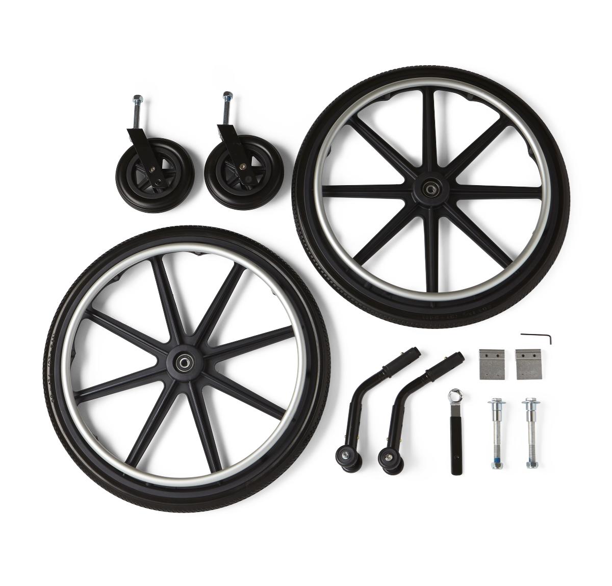 Super Hemi Height Kit for Wheelchairs with Standard Wheels, 1 Each Questions & Answers