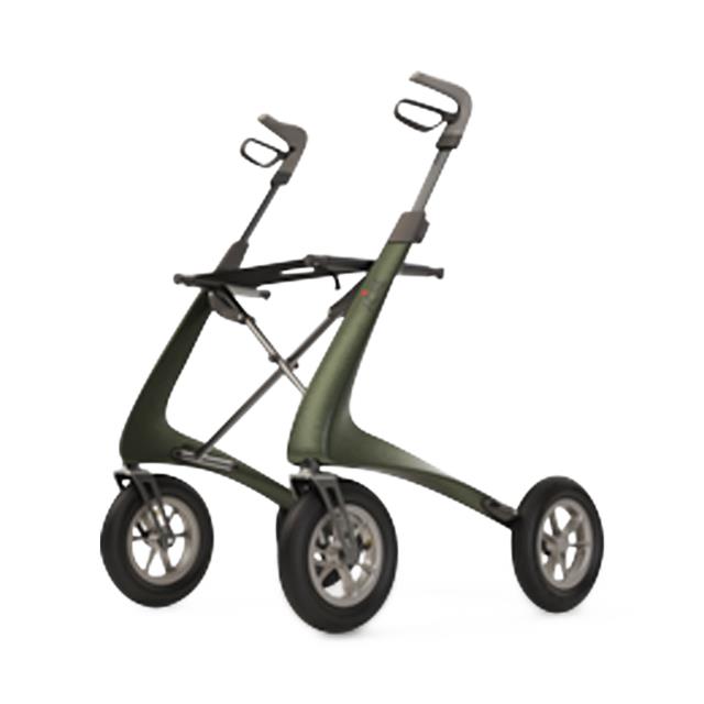 Are there any colors besides green for the Carbon Overland Rollator?