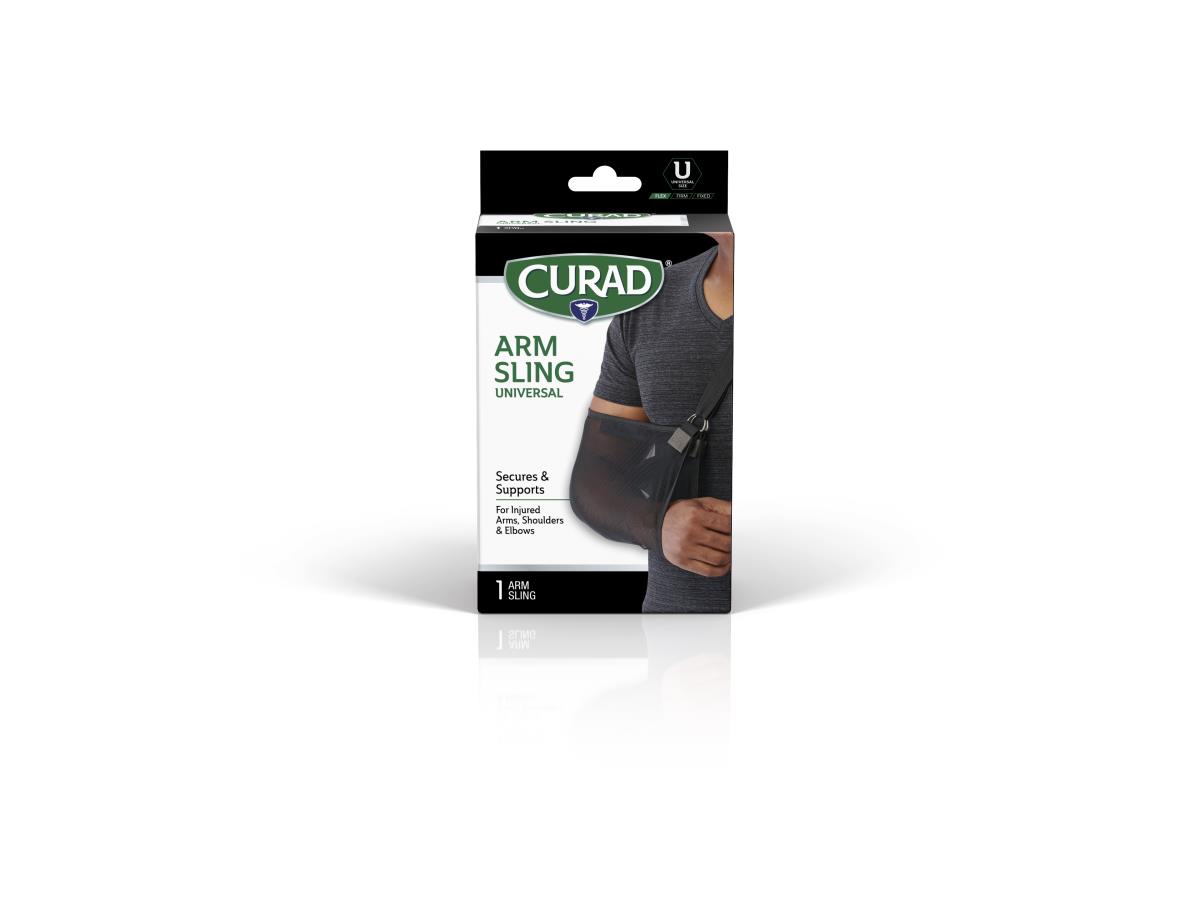 CURAD Universal Sling, Retail Packaging in Green Box, Each Questions & Answers